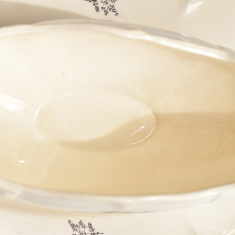 Vintage Digoin & Sarreguemines Saucier - Trianon
