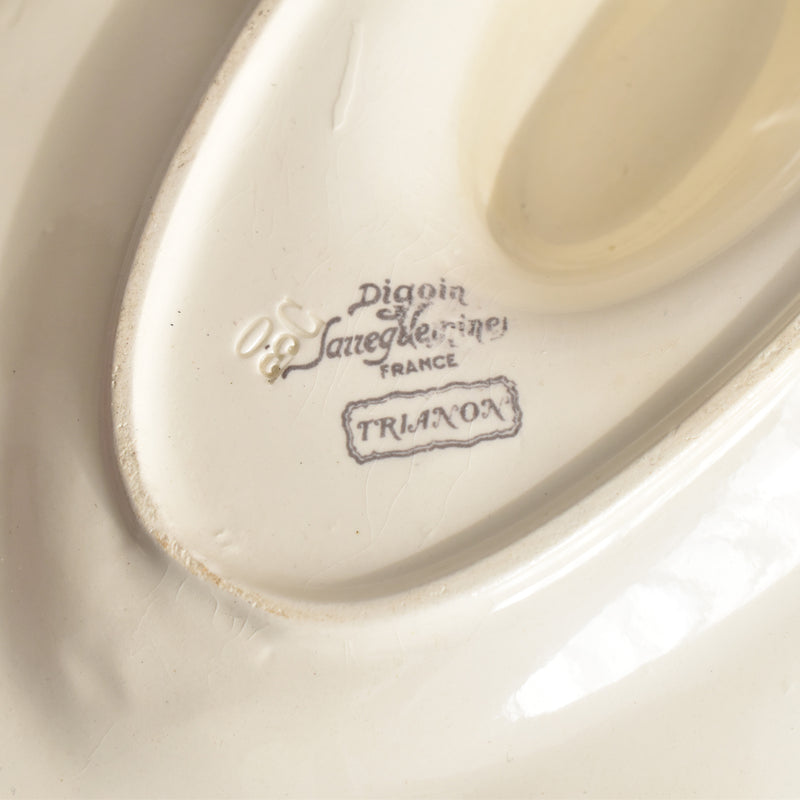 Vintage Digoin & Sarreguemines Saucier - Trianon