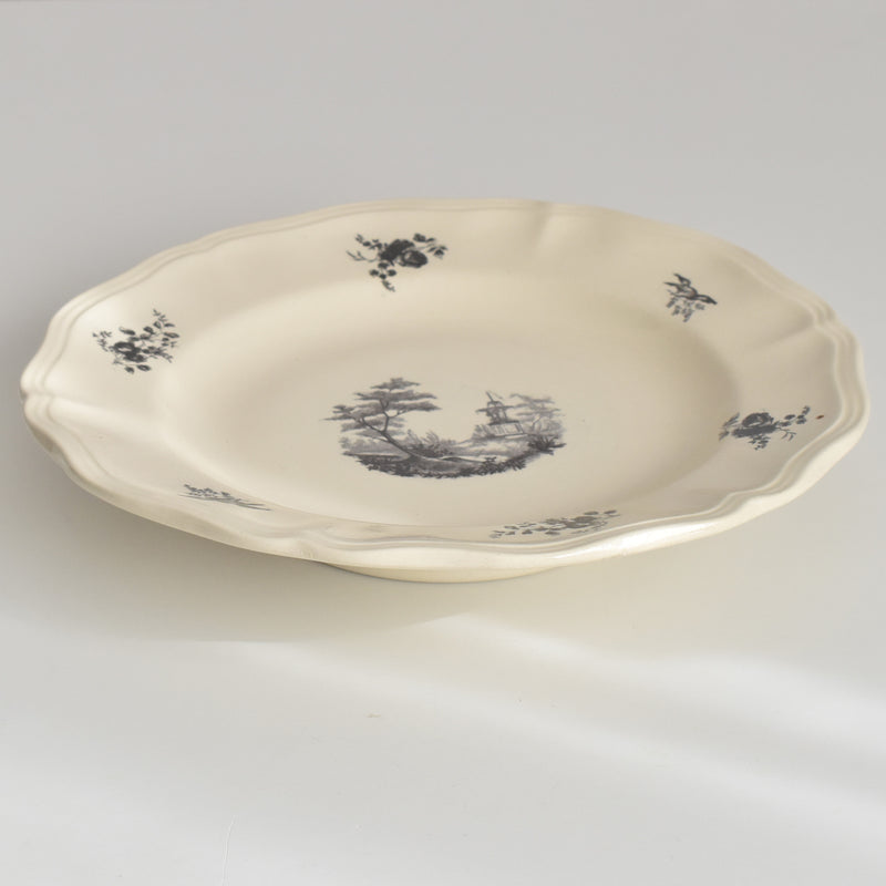 ヴィンテージ脚付きプレート ディゴワン＆サルグミンヌ Trianon（トリアノン） A