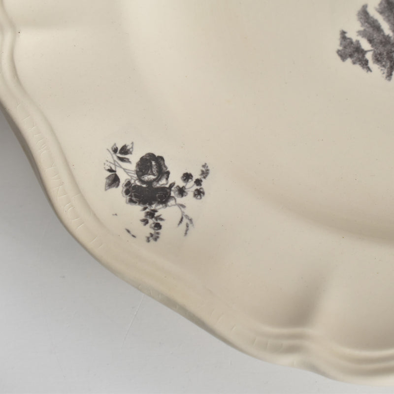 ヴィンテージ脚付きプレート ディゴワン＆サルグミンヌ Trianon（トリアノン） B