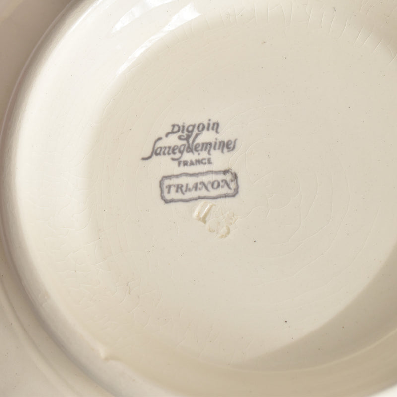 ヴィンテージ脚付きプレート ディゴワン＆サルグミンヌ Trianon（トリアノン） B