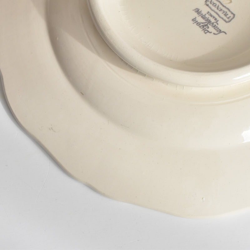 ヴィンテージ脚付きプレート ディゴワン＆サルグミンヌ Trianon（トリアノン） B