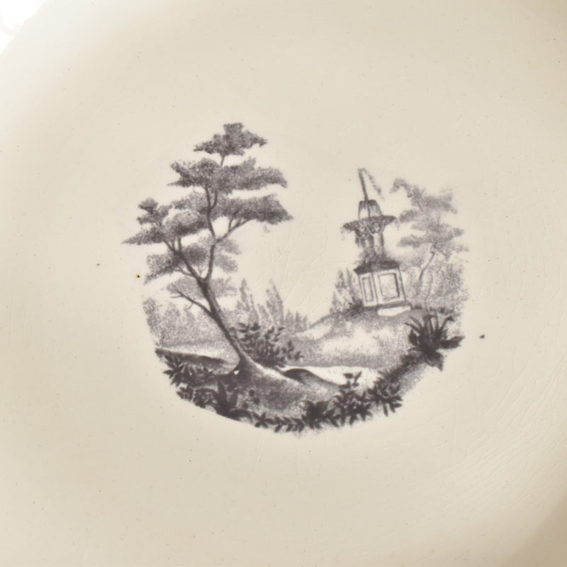 ヴィンテージ脚付きプレート ディゴワン＆サルグミンヌ Trianon（トリアノン） B