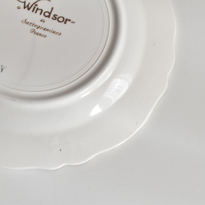 ヴィンテージデザートプレート サルグミンヌ Windsor (ウィンザー） A
