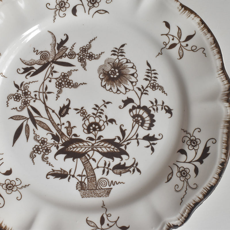 Vintage Dessert Plate Sarreguemines Windsor A