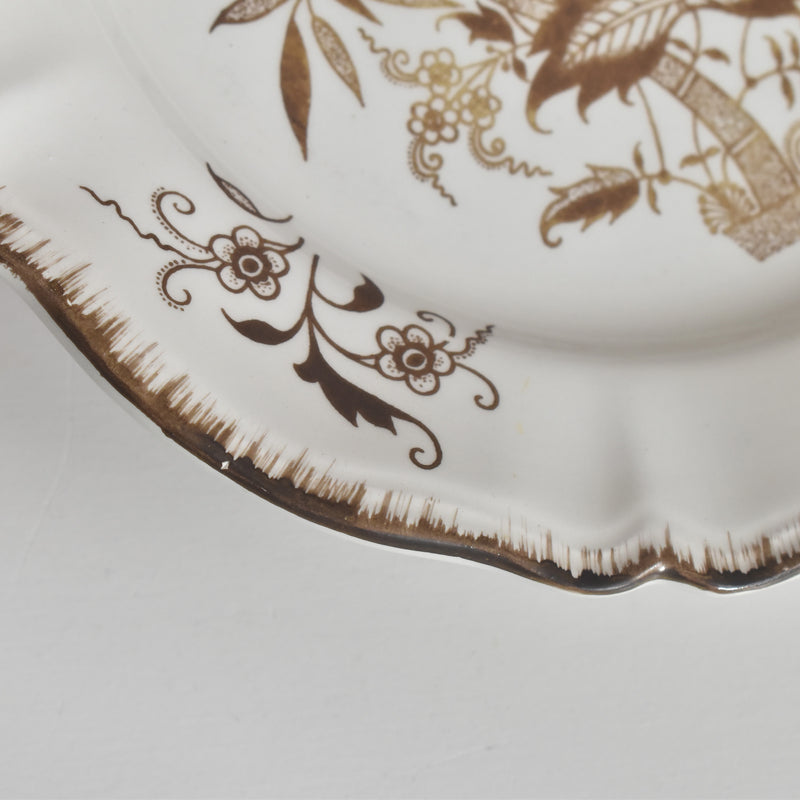 Vintage Dessert Plate Sarreguemines Windsor D
