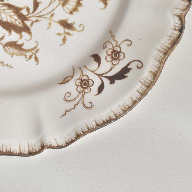 Vintage Dessert Plate Sarreguemines Windsor D