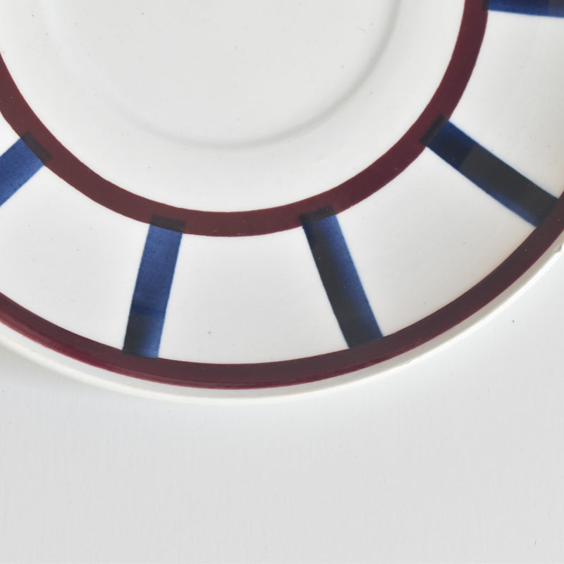 Vintage Coffee Saucer, Creil et Montereau, Béarn (A)