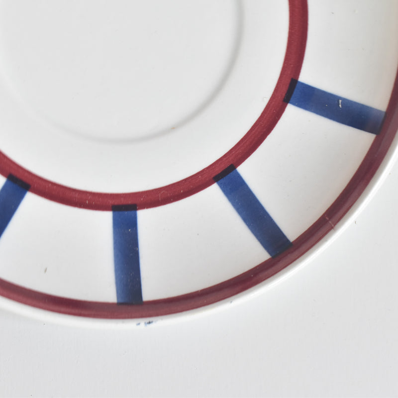 Vintage Coffee Saucer Claymontreux Béarn B