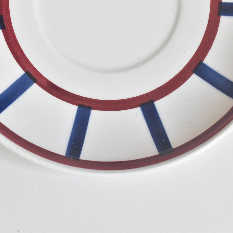Vintage Coffee Saucer Claymontreux Béarn B