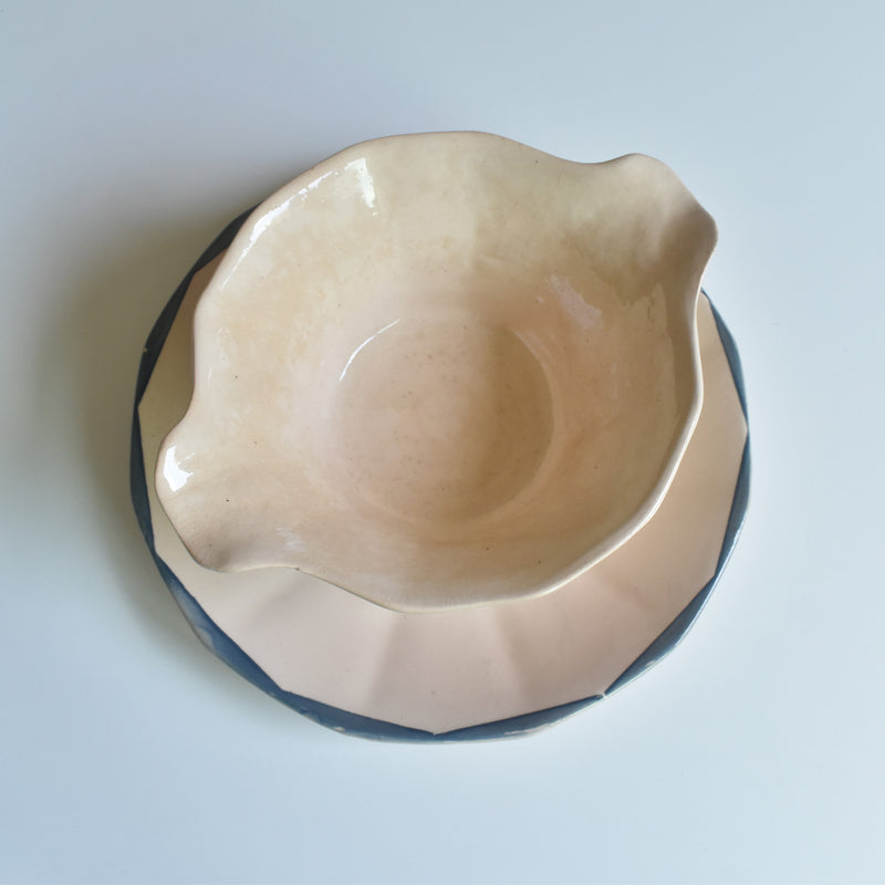 Vintage Sauce Boat Digoin & Sarreguemines 9178
