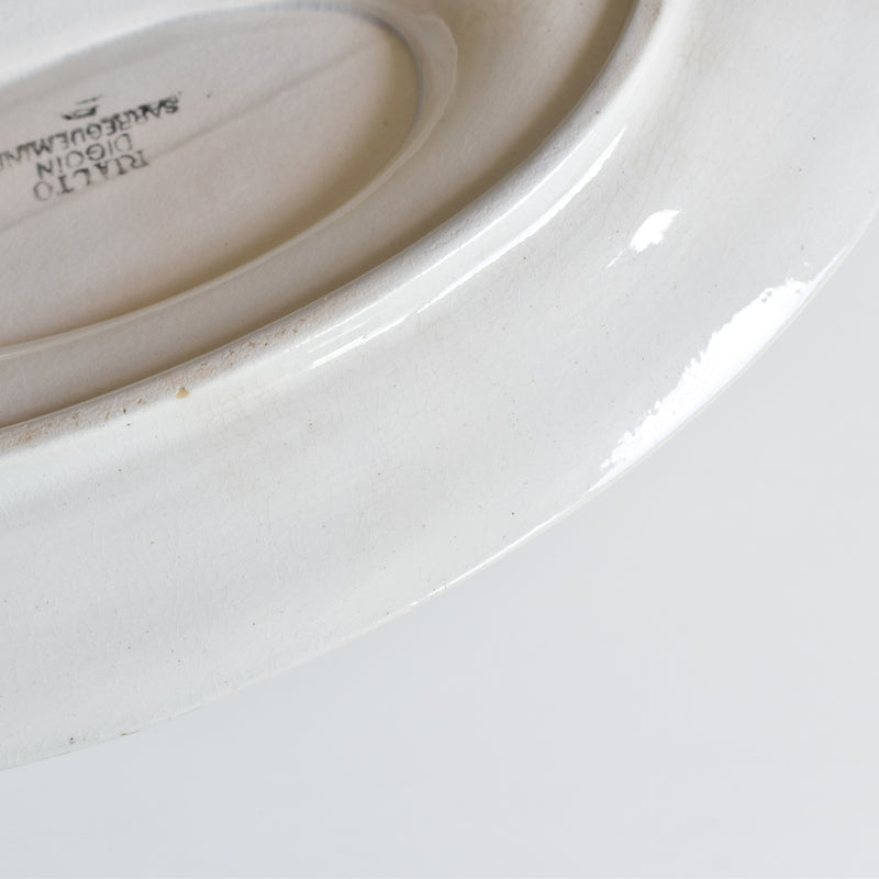 Vintage Sauce Boat Digoin & Sarreguemines Rialto