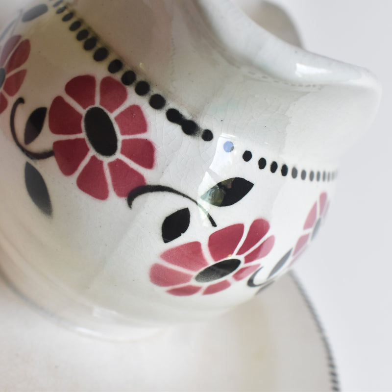 Vintage Sauce Boat Digoin & Sarreguemines Rialto