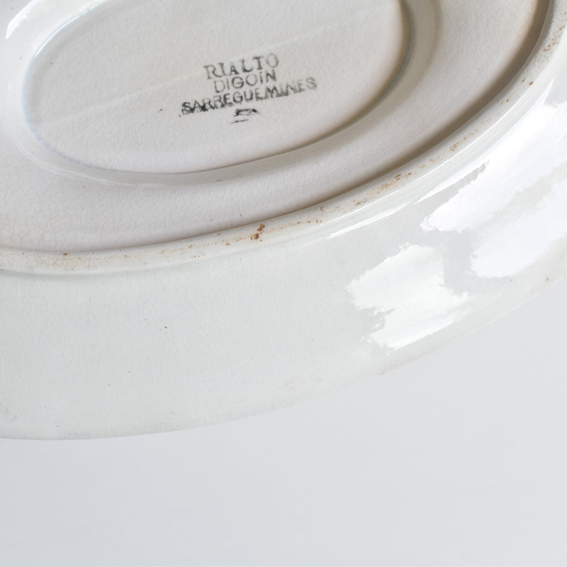 Vintage Sauce Boat Digoin & Sarreguemines Rialto
