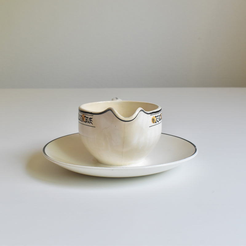 Vintage Sauce Boat, Digoin & Sarreguemines Valence