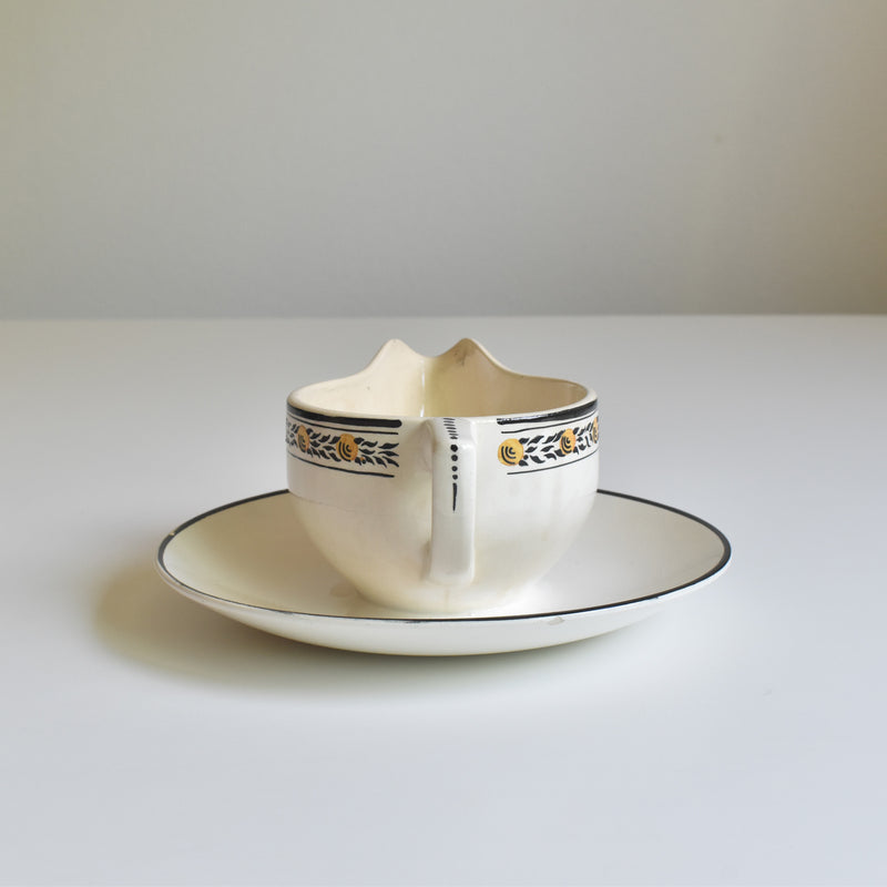 Vintage Sauce Boat, Digoin & Sarreguemines Valence