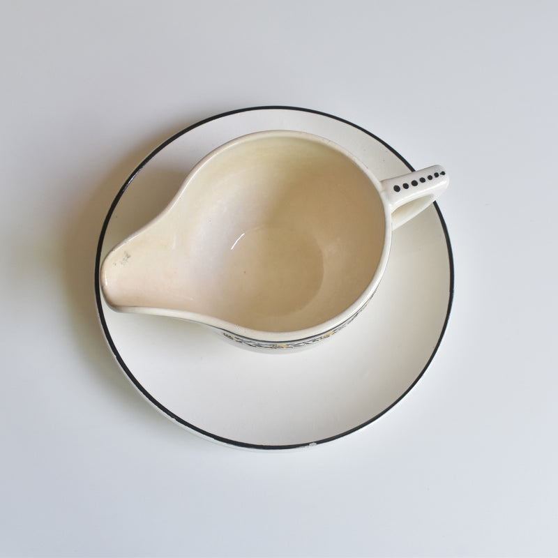Vintage Sauce Boat, Digoin & Sarreguemines Valence