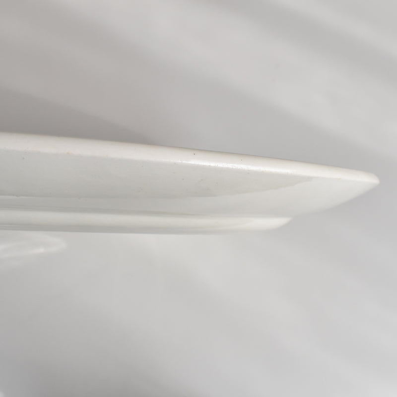 Vintage Oval Plate HBCM Creil et Montereau Yvonne
