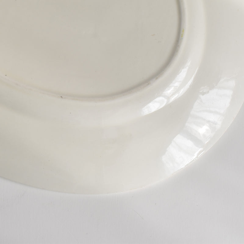 Vintage Oval Plate HBCM Creil et Montereau Yvonne