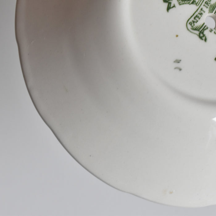 ヴィンテージ2段サービスプレート メイソンズ Manchu (マンチュ）