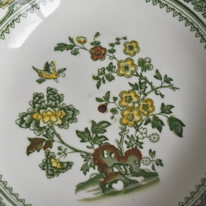 ヴィンテージ2段サービスプレート メイソンズ Manchu (マンチュ）