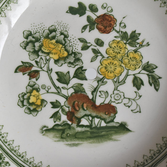 ヴィンテージ2段サービスプレート メイソンズ Manchu (マンチュ）