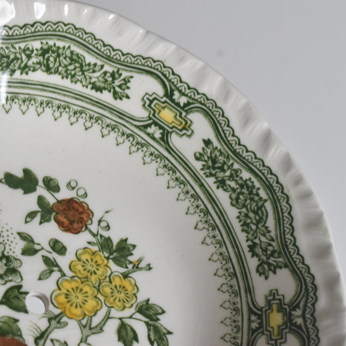 ヴィンテージ2段サービスプレート メイソンズ Manchu (マンチュ）