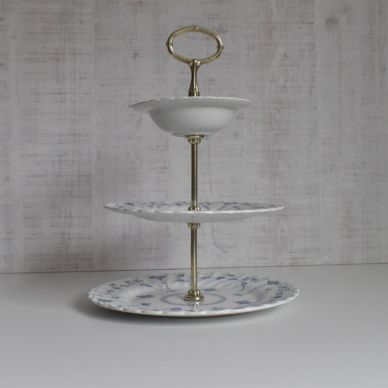 Vintage 3-Tier Serving Plate, Myott Finlandia