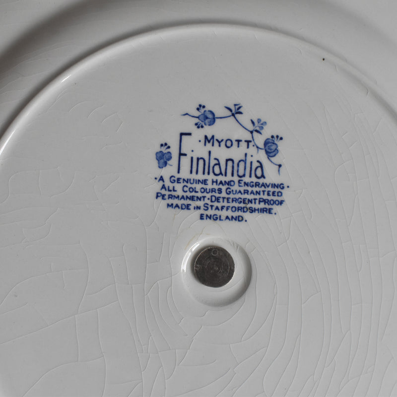 Vintage 3-Tier Serving Plate, Myott Finlandia