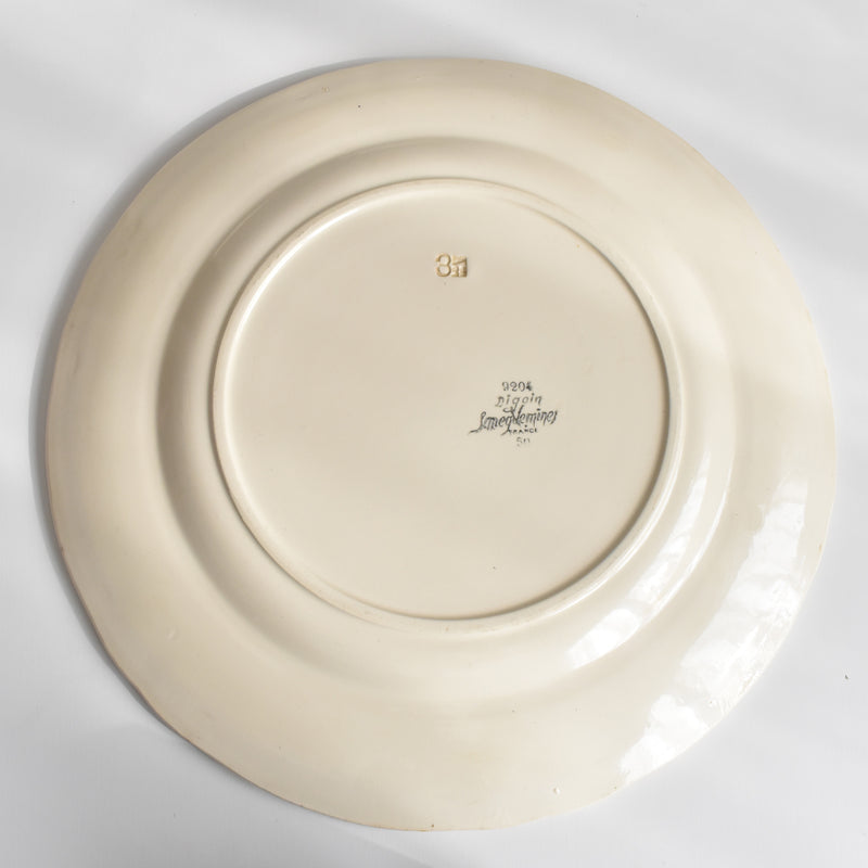 ヴィンテージ大皿 ディゴワン＆サルグミンヌ 9204