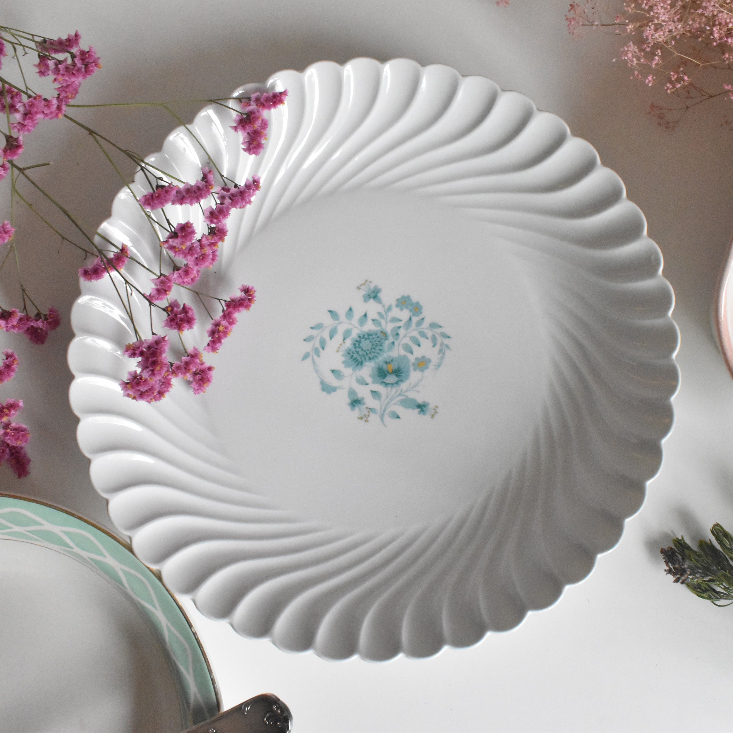 Haviland Limoges アビランド フランス　皿　ビンテージ ヴィンテージ大皿 アビランド — Loane Interior