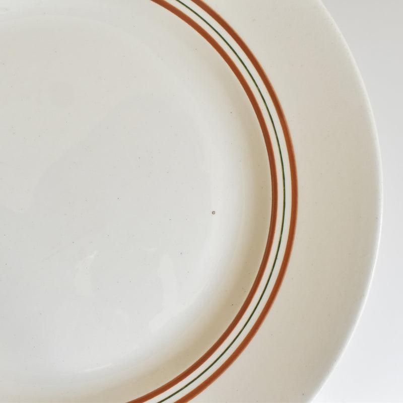 Antique Large Plate, KG Luneville Line