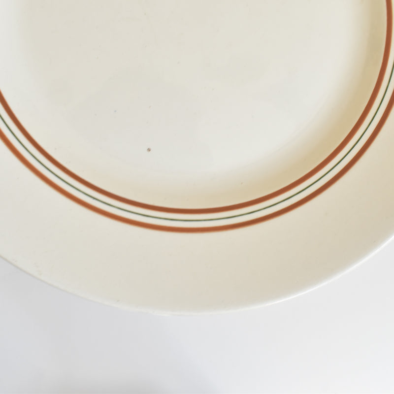 Antique Large Plate, KG Luneville Line