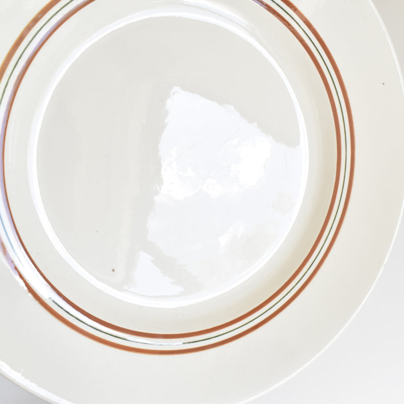 Antique Large Plate, KG Luneville Line