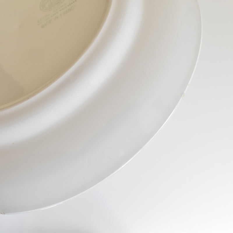 Vintage Large Plate, Mulhandru, Green Line