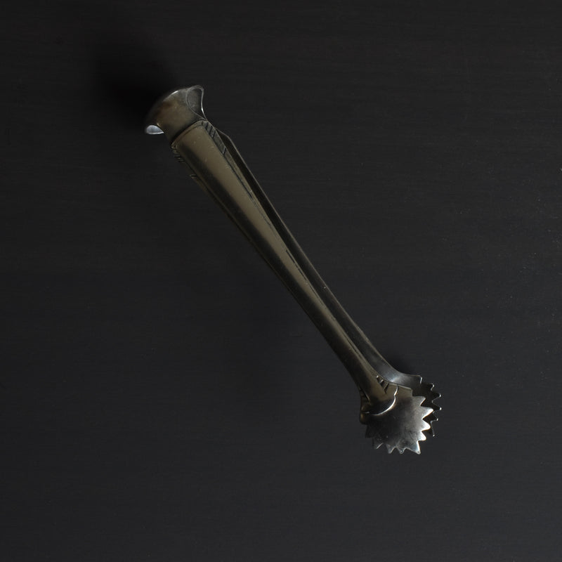 ヴィンテージシュガートング 銀メッキ エルクイ アールデコ A