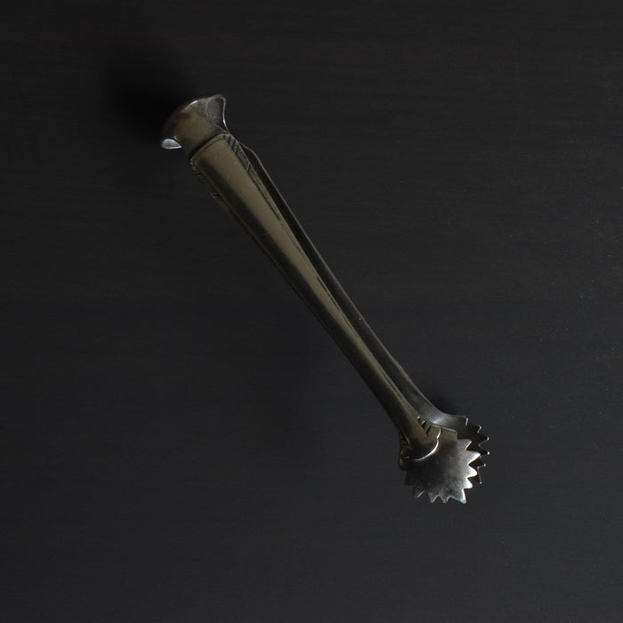 ヴィンテージシュガートング 銀メッキ エルクイ アールデコ A