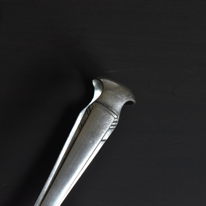 ヴィンテージシュガートング 銀メッキ エルクイ アールデコ A