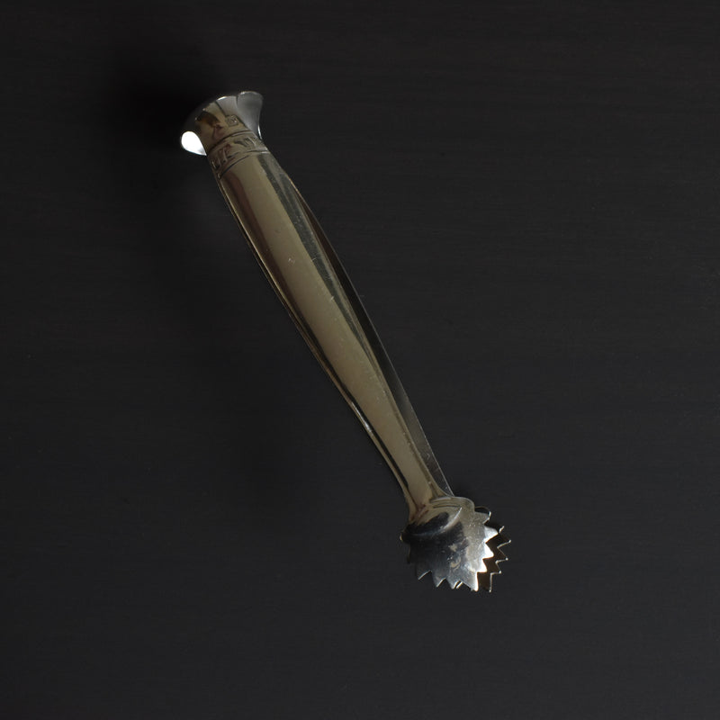 ヴィンテージシュガートング 銀メッキ エルクイ アールデコ B