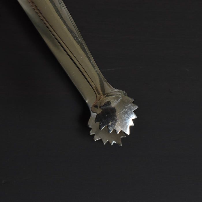 ヴィンテージシュガートング 銀メッキ エルクイ アールデコ B