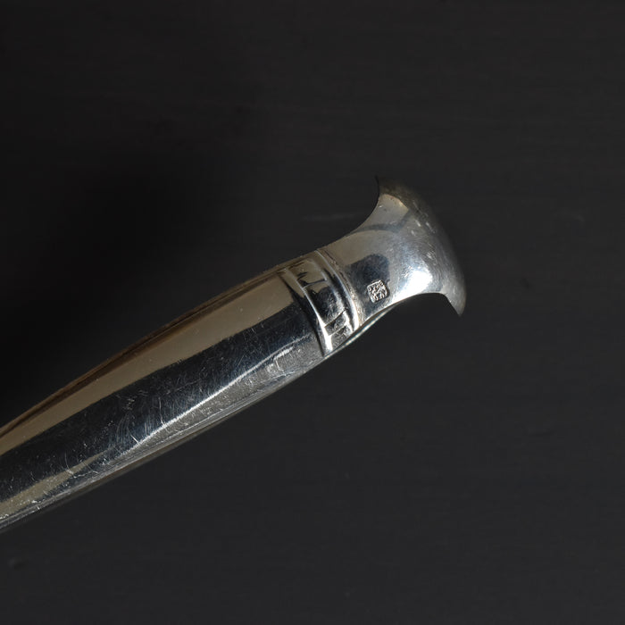 ヴィンテージシュガートング 銀メッキ エルクイ アールデコ B