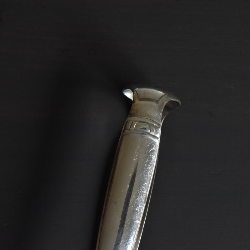 ヴィンテージシュガートング 銀メッキ エルクイ アールデコ B