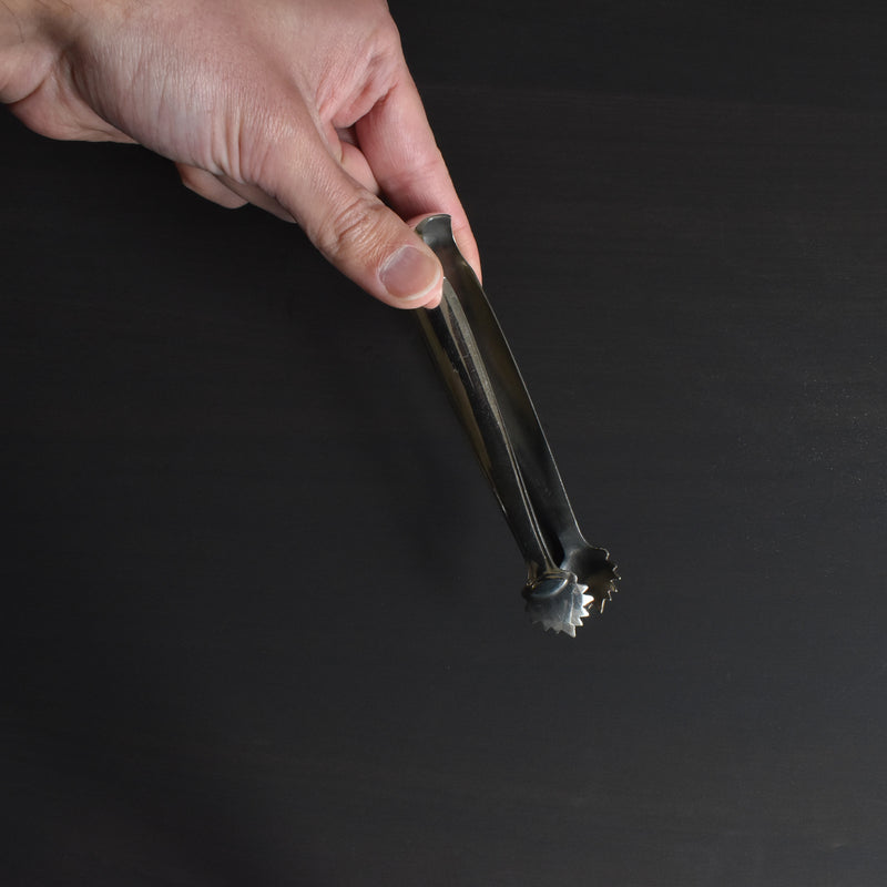 ヴィンテージシュガートング 銀メッキ エルクイ アールデコ B