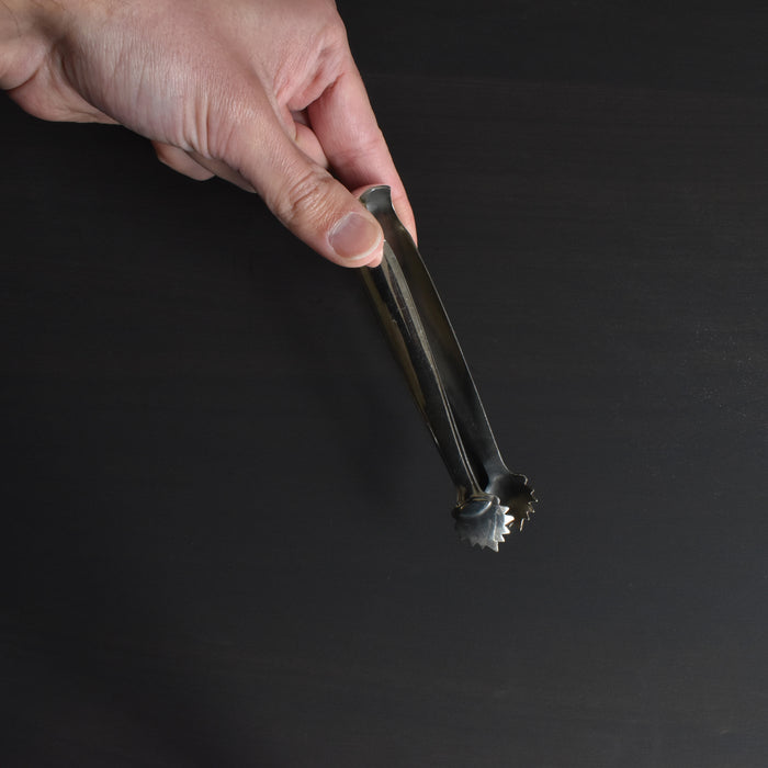 ヴィンテージシュガートング 銀メッキ エルクイ アールデコ B