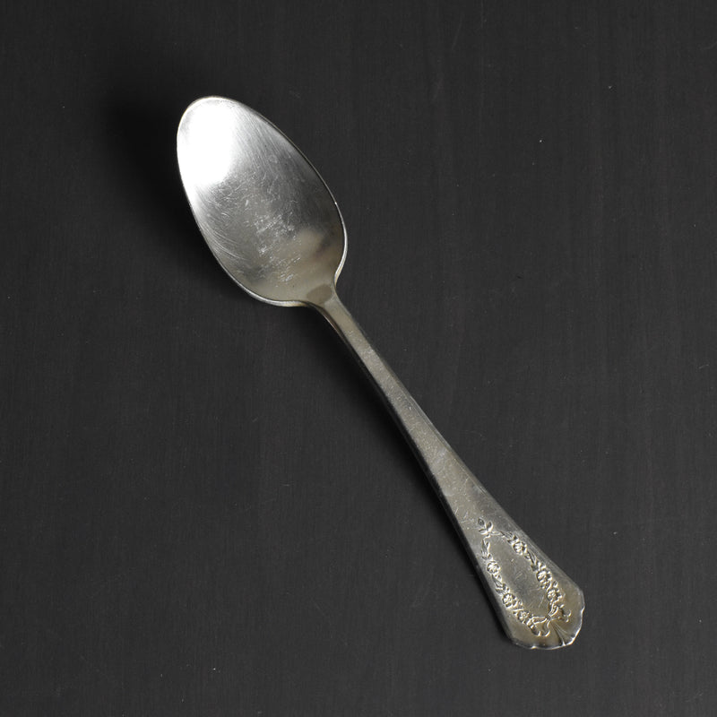 アンティークデザートスプーン　銀メッキ　ROGERS XII