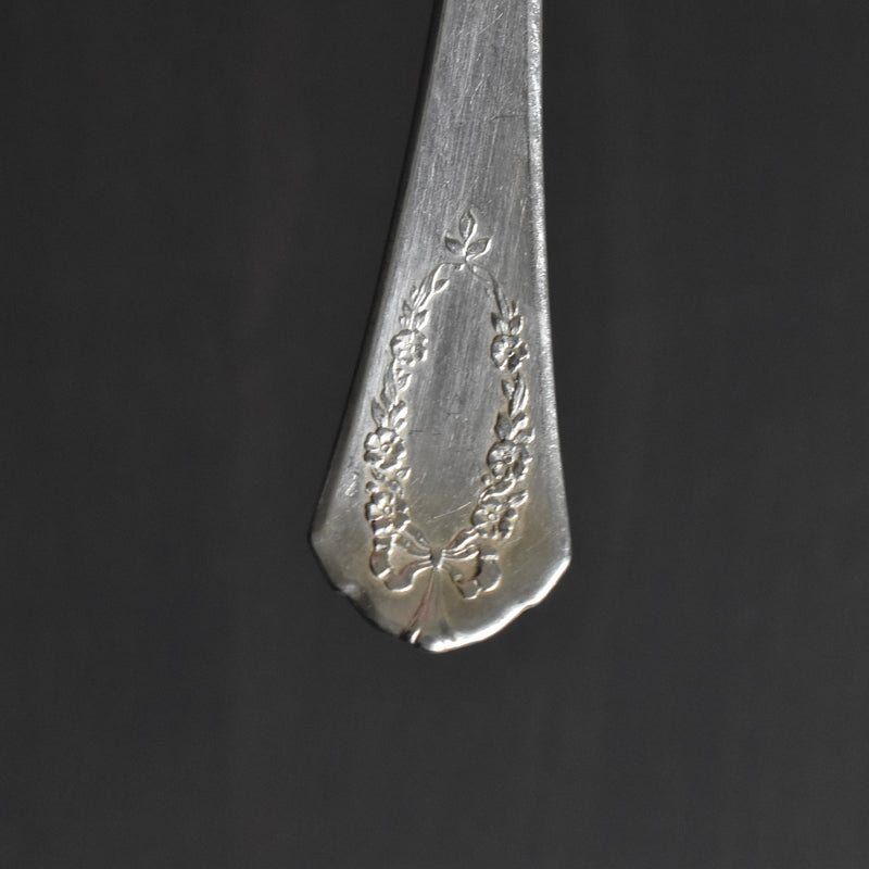 アンティークデザートスプーン　銀メッキ　ROGERS XII