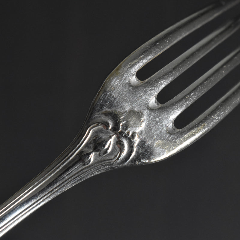 Vintage Fork Silver Plated JB