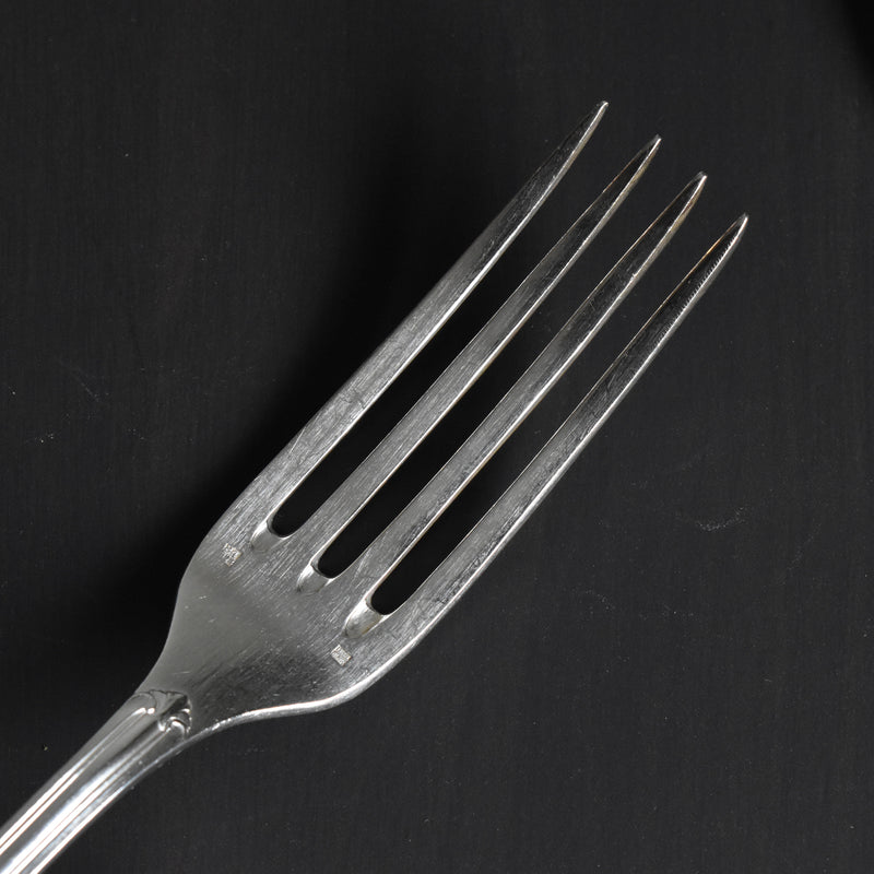 Vintage Service Fork & Spoon Set Silver Plated JB