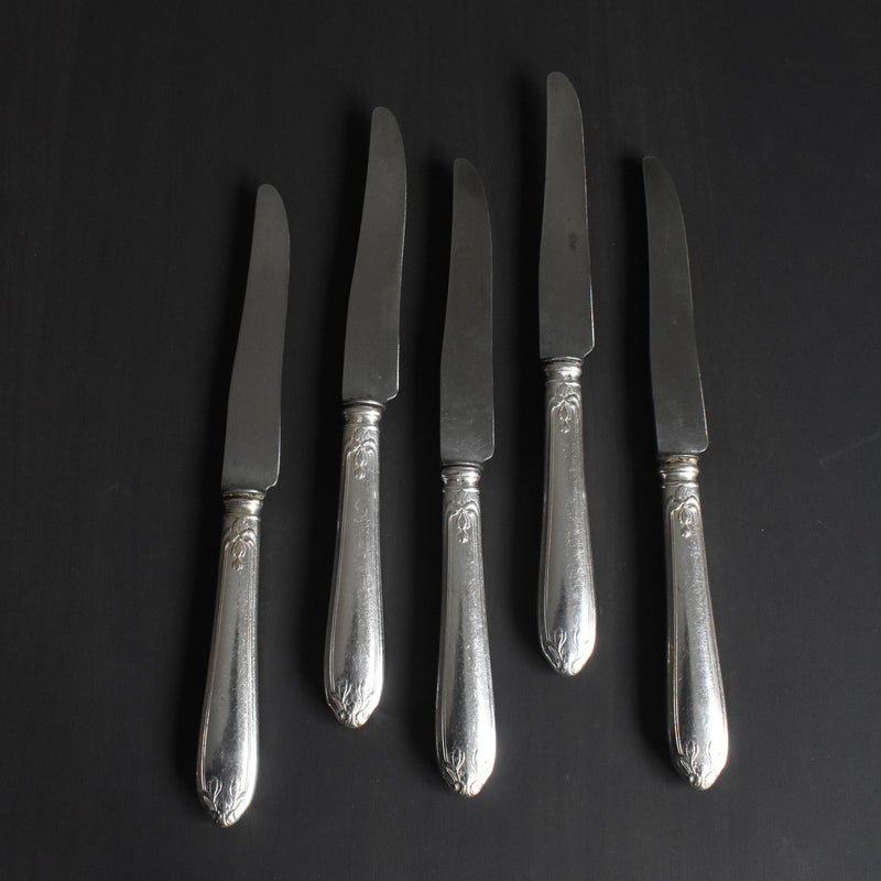 Vintage Knife Silver Plated JB