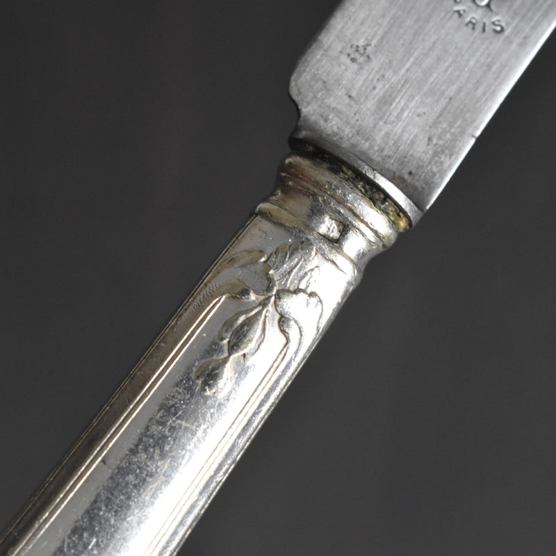 Vintage Knife Silver Plated JB